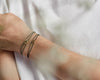 black interlaced cord bracelet le 3g